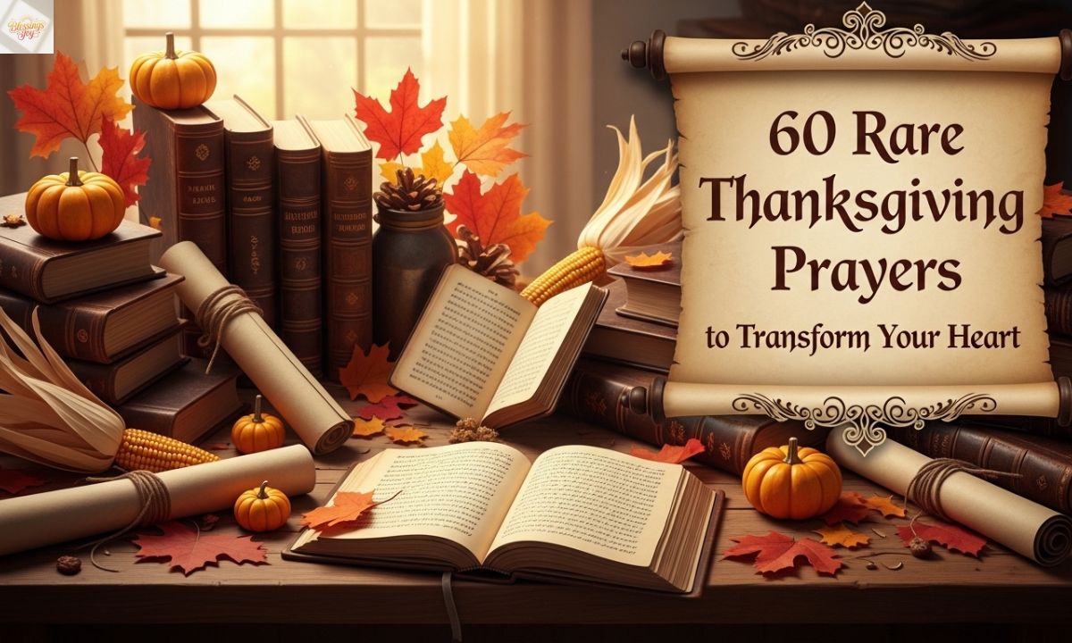 60 Rare Thanksgiving Prayers to Transform Your Heart