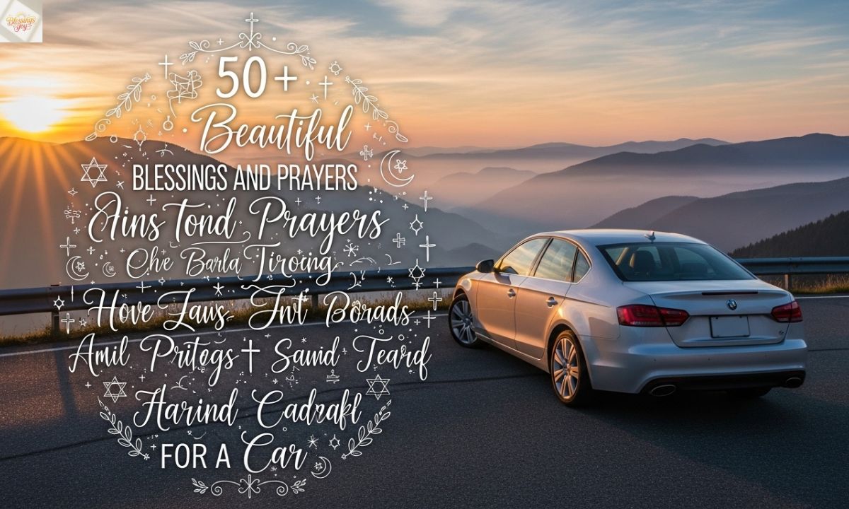 50+ Beautiful Blessing and Prayer for a Car
