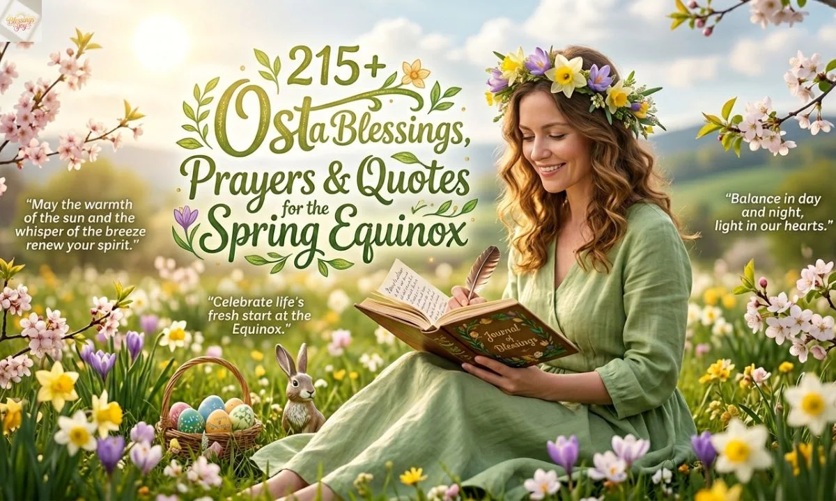 215+ Ostara Blessings, Prayers & Quotes for the Spring Equinox